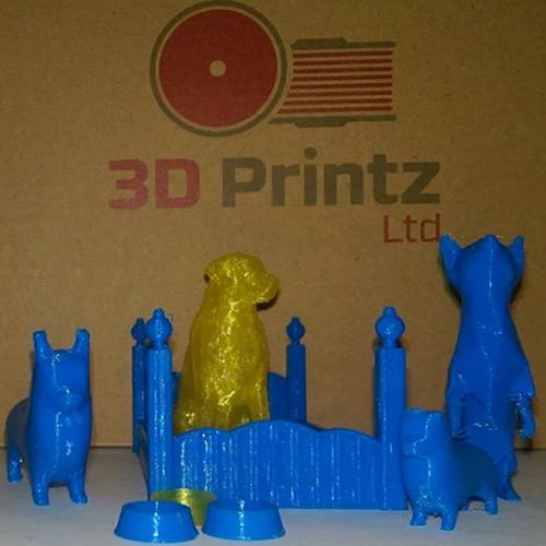 3D-Printz-LTD-Crystal-Yellow-Blue-PLA-Filament-Examples
