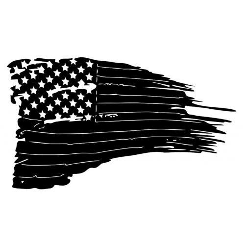Tattered American Flag DXF - CNC File Sharing - Download FREE CNC Files, 3D...