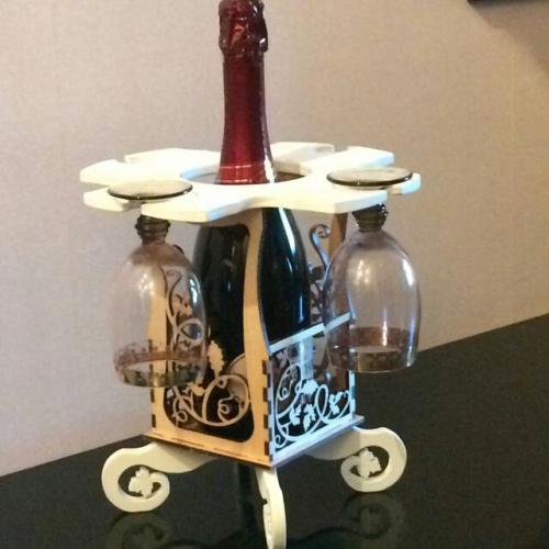 Pattened Wine Caddy