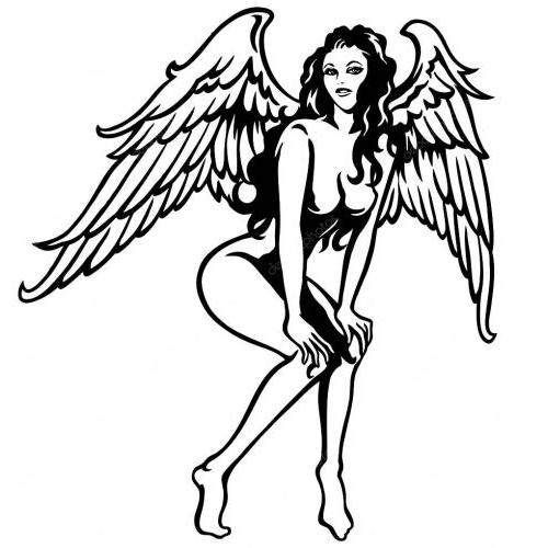 Sexing bending winged angel