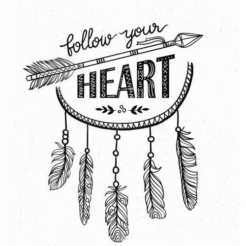 Follow your heart dreamcatcher