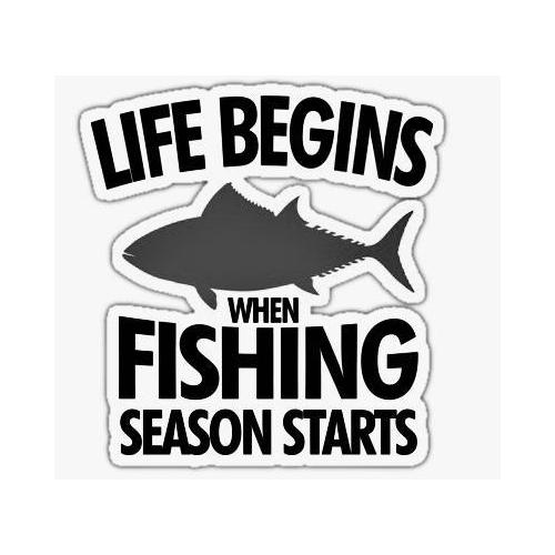 Fishing season plaque