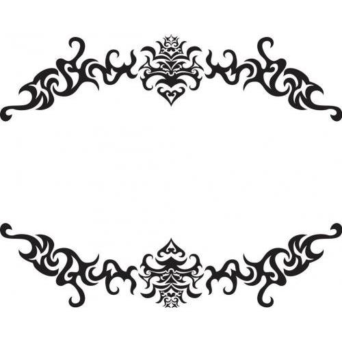 Gothic style border frame