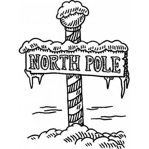 Christmas north pole
