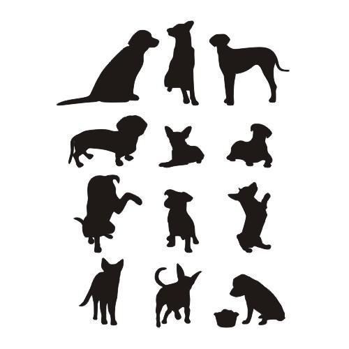 Doggy Silhouettes