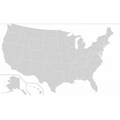 USA Map - States
