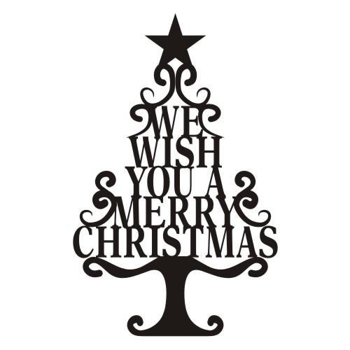 We Wish You a Merry Christmas Tree
